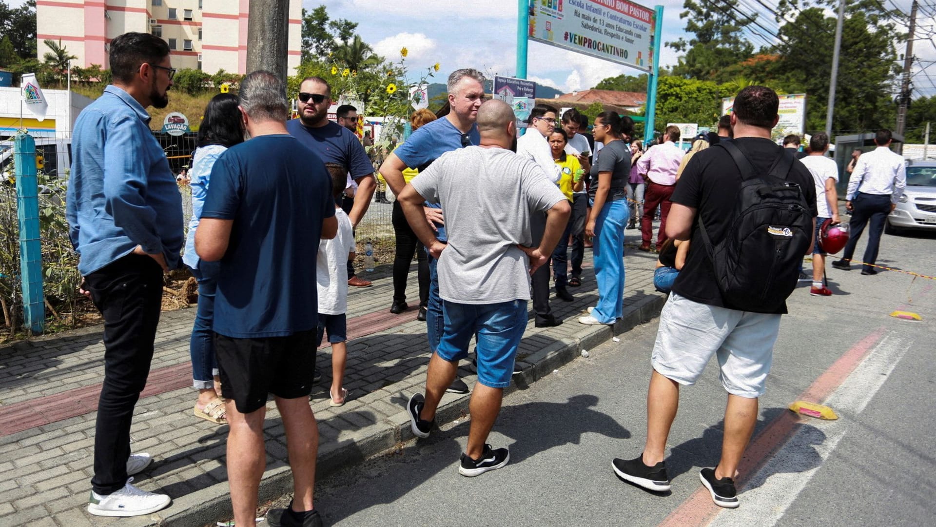 Trauer in Brasilien: Ein Mann tötete vier Menschen mit einem Beil.