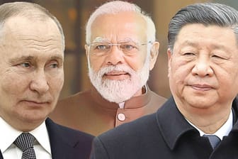 Russland, Indien, China: Die Großmächte in Asien rüsten militärisch auf.