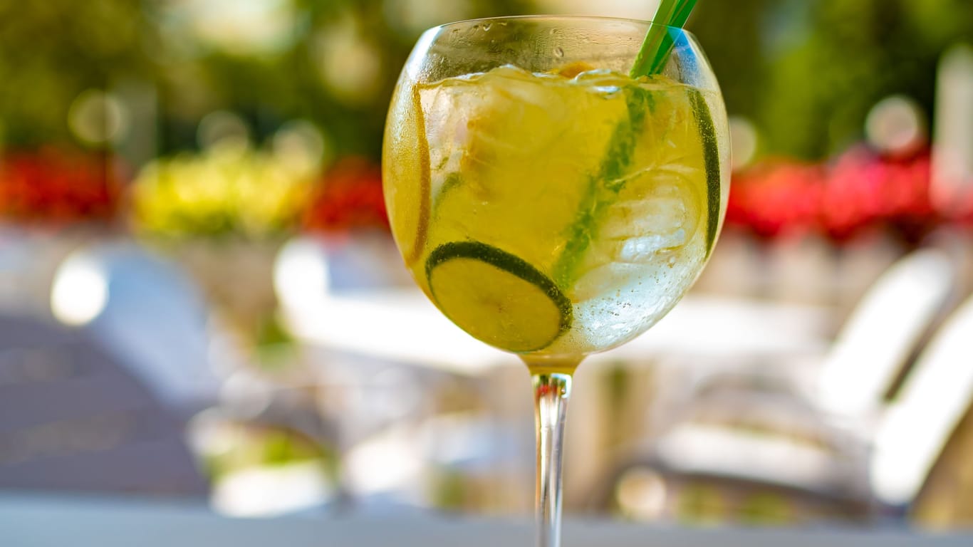 Beliebter Sommercocktail: Neben Gin Tonic trinken immer mehr Menschen auch Vin Tonic.
