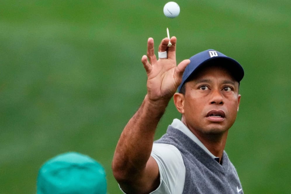 Tiger Woods: Der US-Amerikaner gehört beim Turnier in Augusta in diesem Jahr nicht zu den Favoriten auf den Titel.