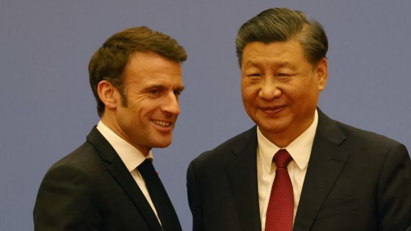 Macron und Machthaber Xi Jinping: Erliegt der französische Präsident Chinas Charmeoffensive?