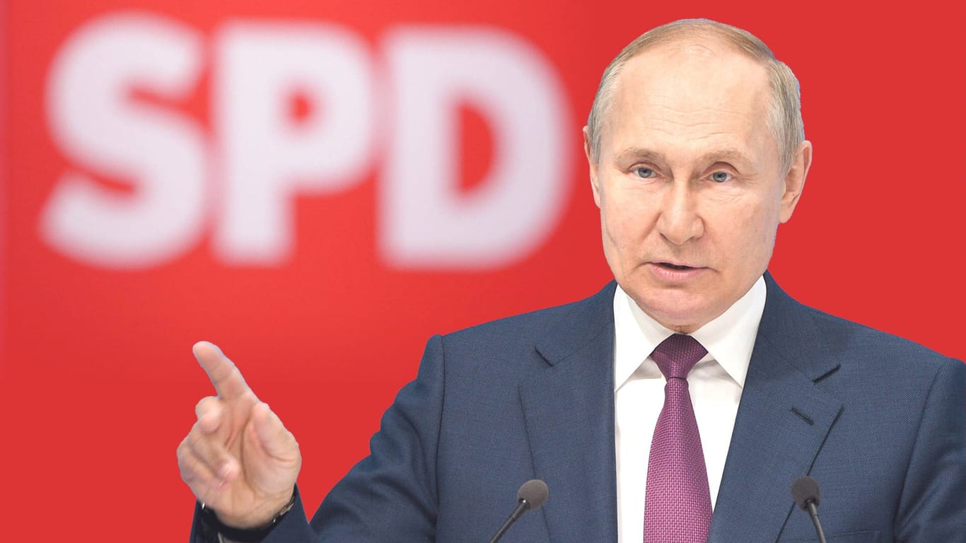 Noch immer liegt der Schatten von Kreml-Chef Wladimir Putin der SPD: Wann emanzipiert sich die Partei endlich von ihrer verfehlten Russland-Politik?