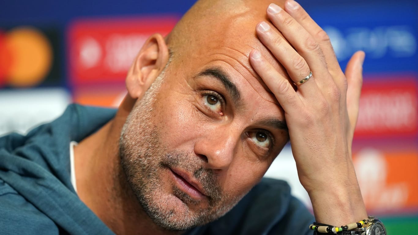 Pep Guardiola: Der spanische Starcoach trainierte vor seinem Engagement bei ManCity von 2013 bis 2016 den FC Bayern.