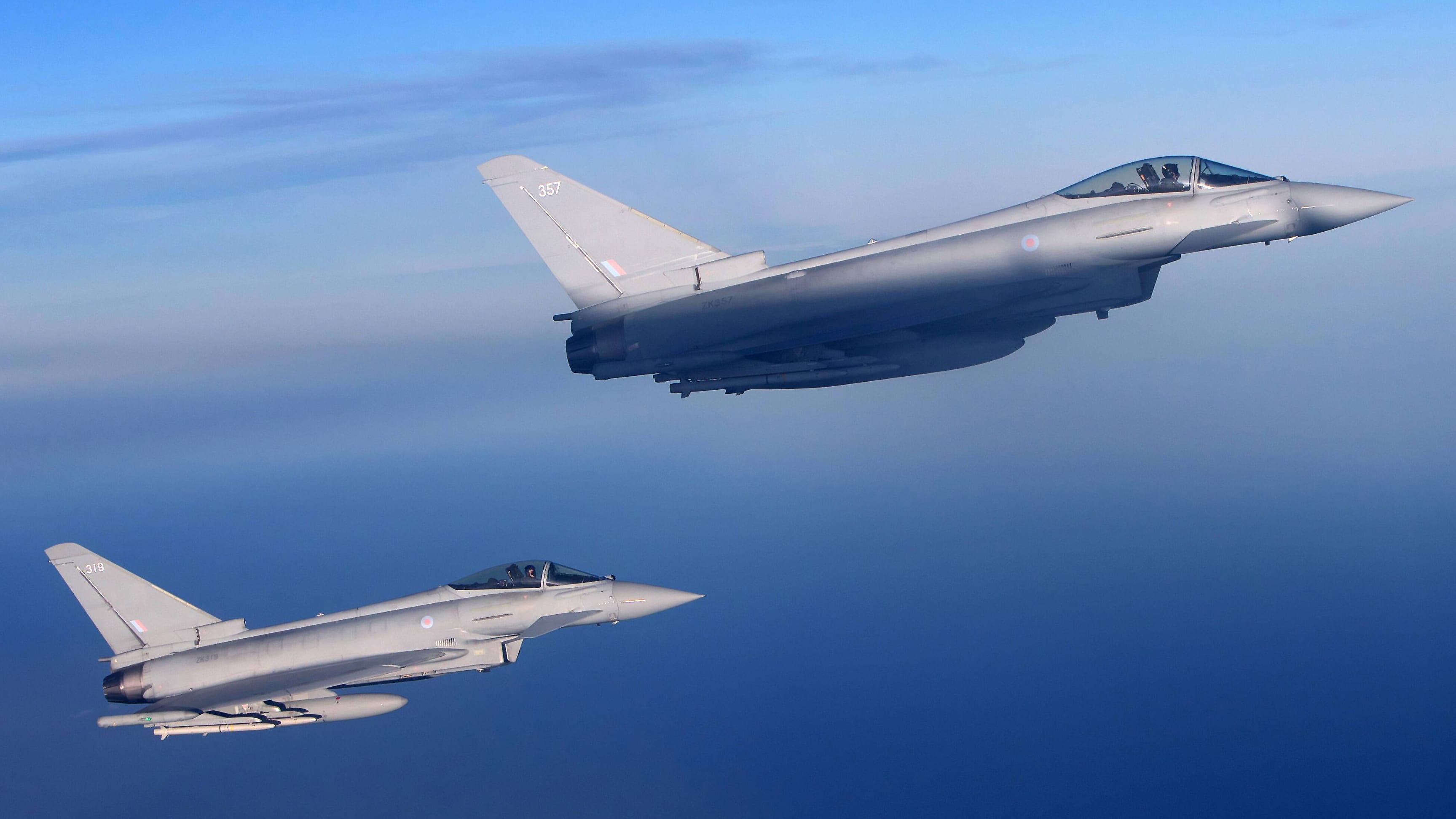 Über Ostsee: Eurofighter der Luftwaffe fangen Maschine aus Russland ab
