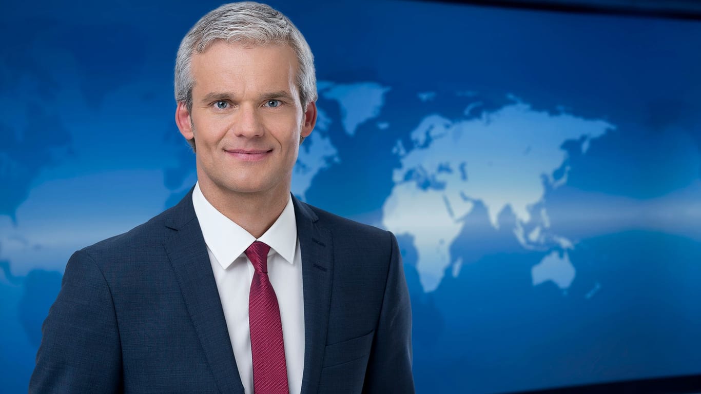 Thorsten Schröder: Der Sprecher der "Tagesschau" war am Dienstagabend für die 20-Uhr-Ausgabe im Einsatz.