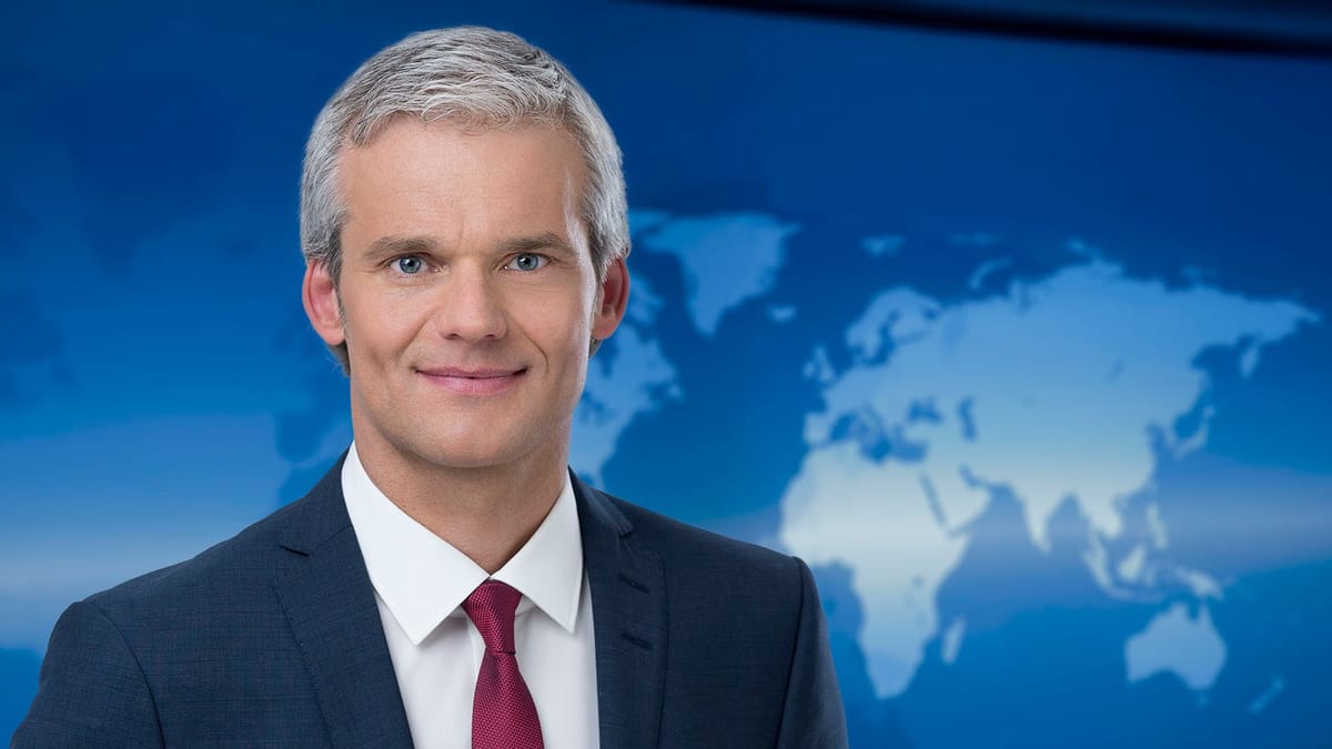 “Tagesschau” sözcüsü Thorsten Schröder kendini sürüyor