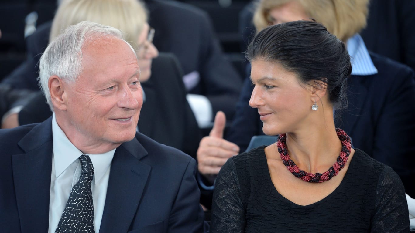 Oskar Lafontaine und Sahra Wagenknecht gaben sich 2014 das Jawort.