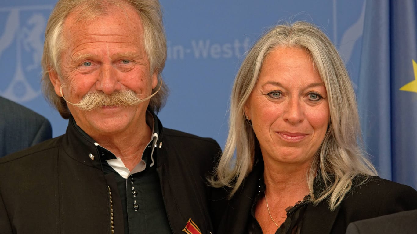 Henning Krautmacher 2019 mit seiner Ehefrau Anke (Archivbild): Im Oktober bekam sie eine Krebsdiagnose.