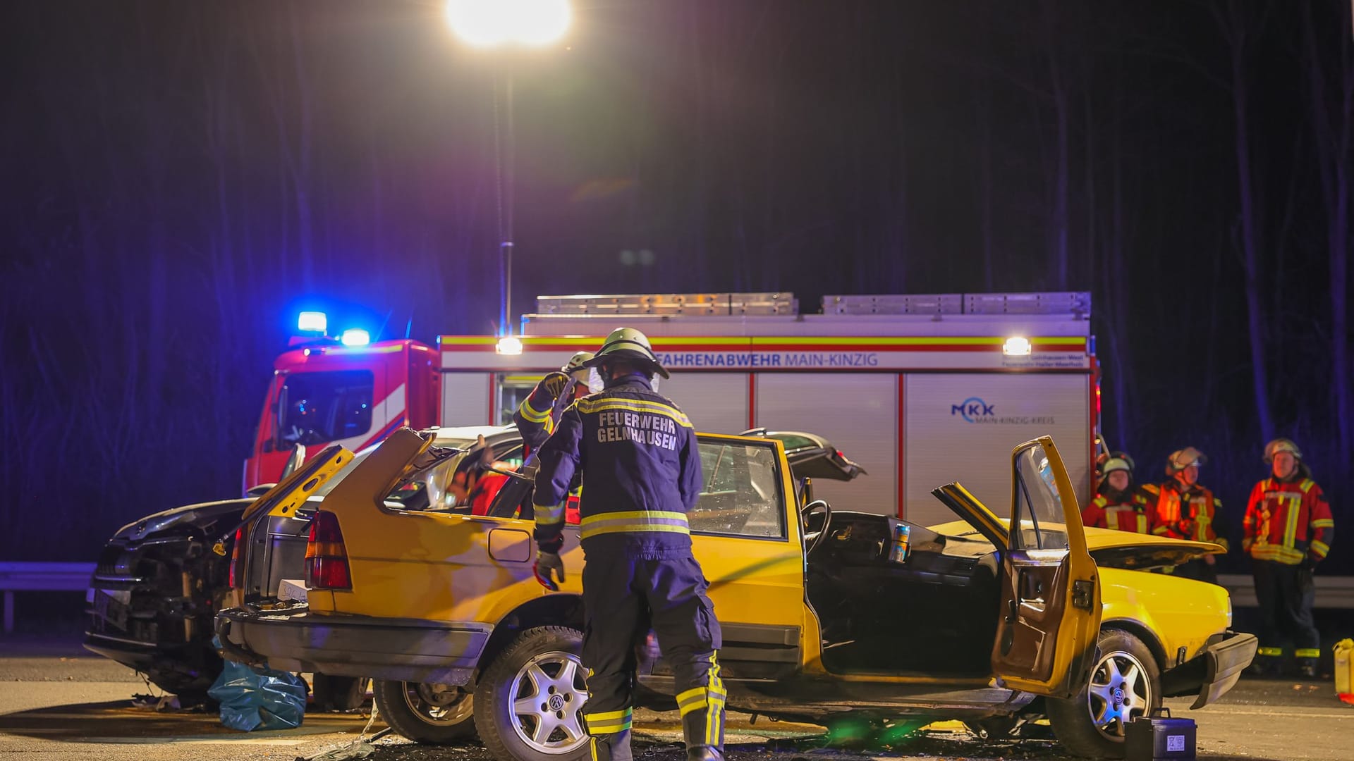 Unfall in Gelnhausen: Die Polizei schätzt den Schaden auf über 30.000 Euro.