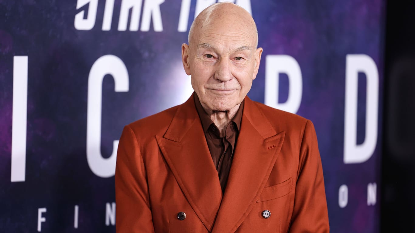 Sir Patrick Stewart während einer Premiere von "Star Trek: Picard" im April: Stewart schlüpfte letztmals in die Rolle des Sternenflotten-Kapitäns.