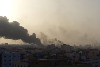 Die sudanesische Hauptstadt Khartum: Am Wochenende erschütterten Luftschläge und schwere Kämpfe die größte Stadt des Landes.