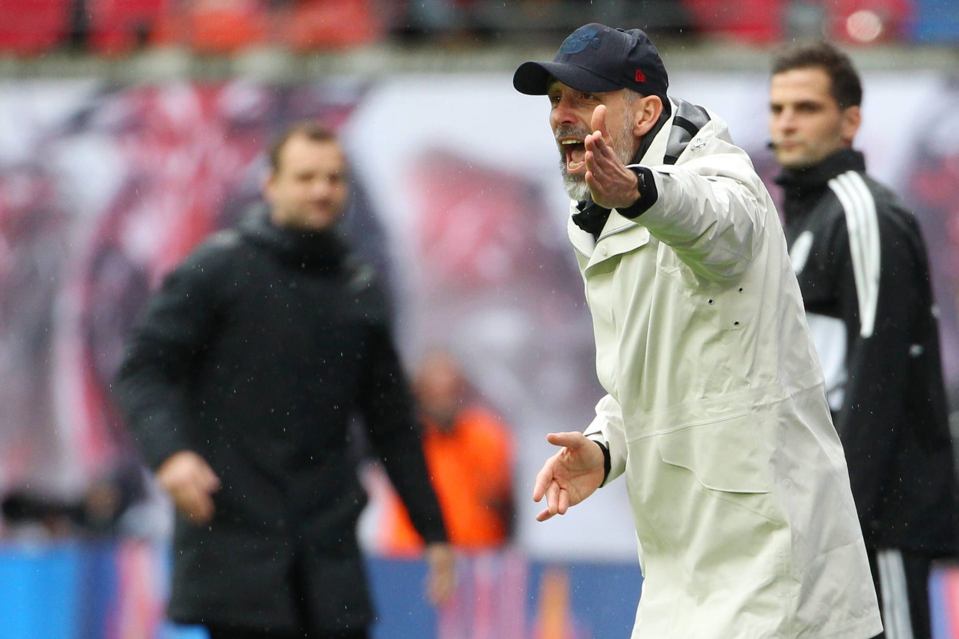 Marco Rose: Der Leipziger Trainer musste eine herbe Niederlage hinnehmen.