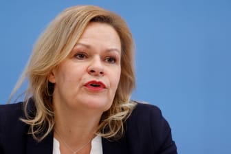 Nancy Faeser: Die Bundesinnenministerin will sportliche Propaganda für Putin in Deutschland vermeiden.