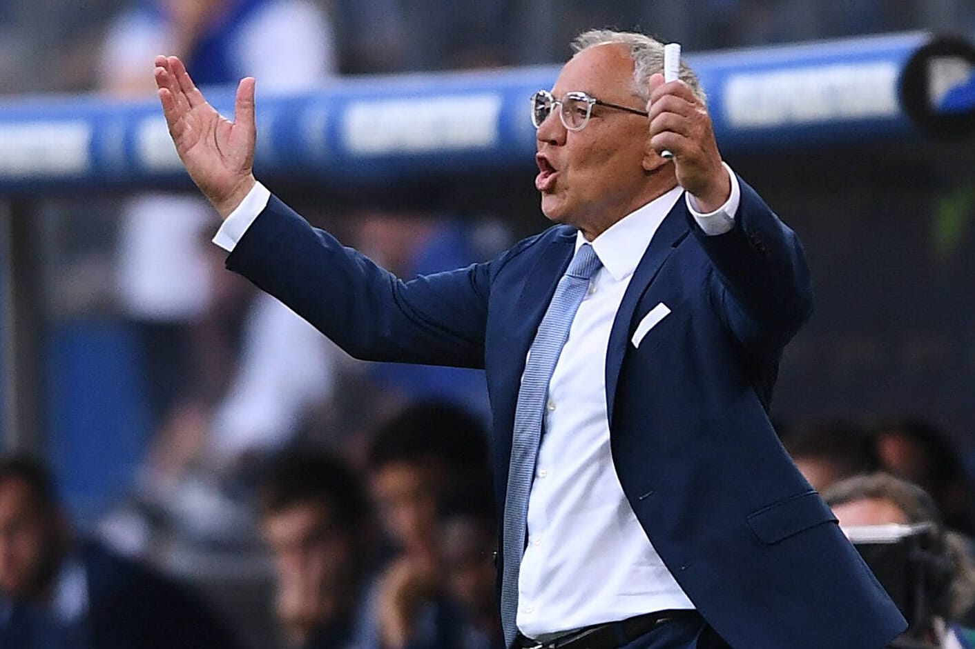 Felix Magath: Der frühere Trainer der Hertha ist mit der Entwicklung des Vereins unzufrieden.