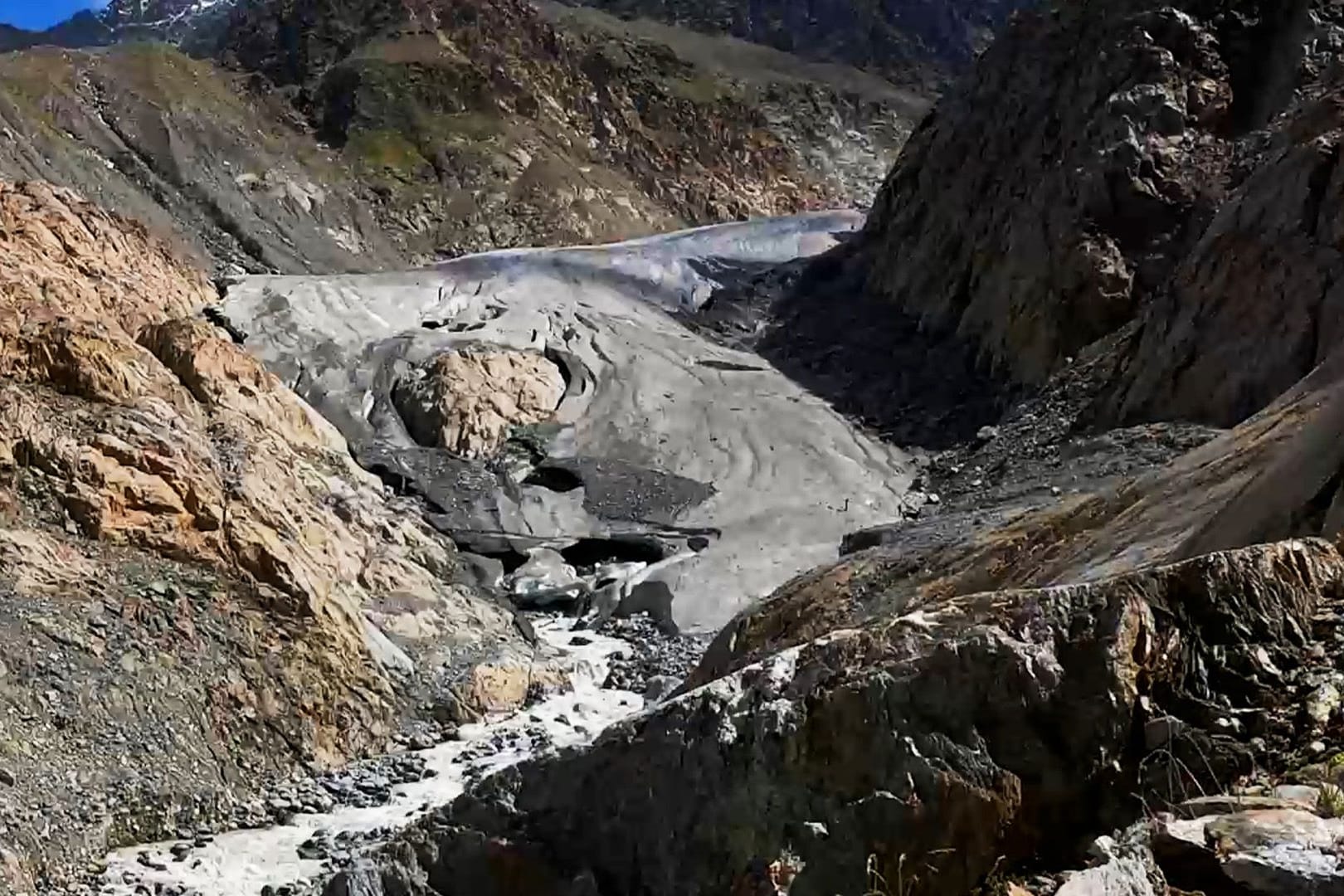 Rekordschmelze im Jahr 2022: Im Zeitraffer zeigt sich der dramatische Rückgang der österreichischen Gletscher.