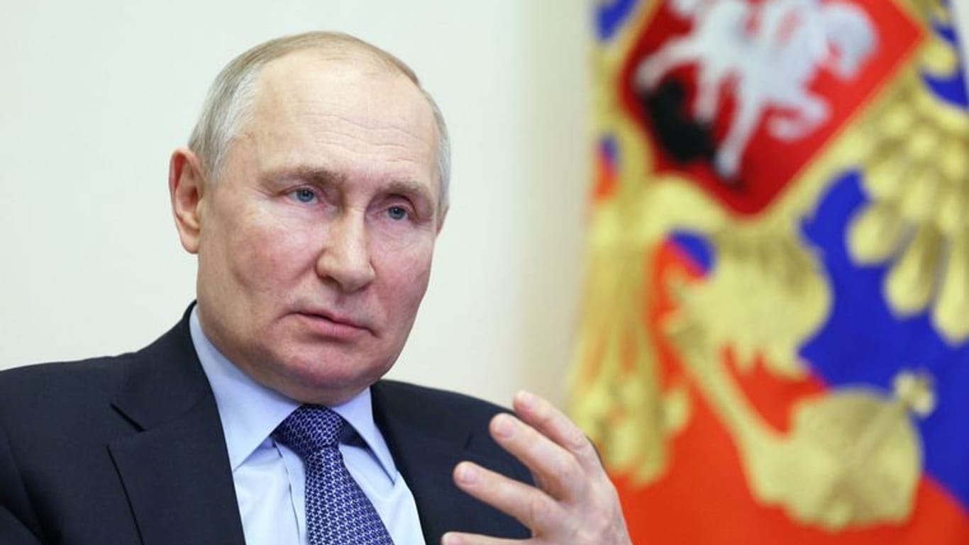 Wladimir Putins Regierung soll ein Handbuch mit Propaganda zur ukrainischen Gegenoffensive veröffentlicht haben.