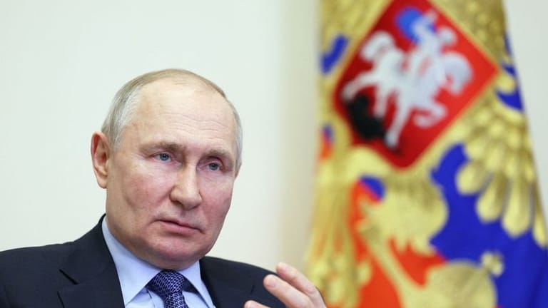 Wladimir Putins Regierung soll ein Handbuch mit Propaganda zur ukrainischen Gegenoffensive veröffentlicht haben.