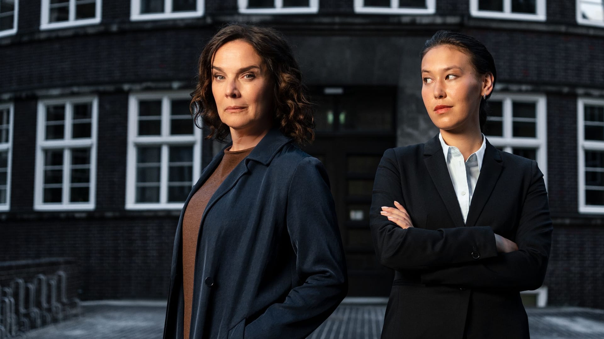 "Conti": Désirée Nosbusch und Malaya Stern Takeda stehen gemeinsam für die neue ZDF-Krimireihe vor der Kamera.