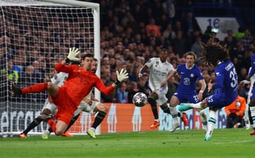 Thibaut Courtois: He saved his team from falling behind.