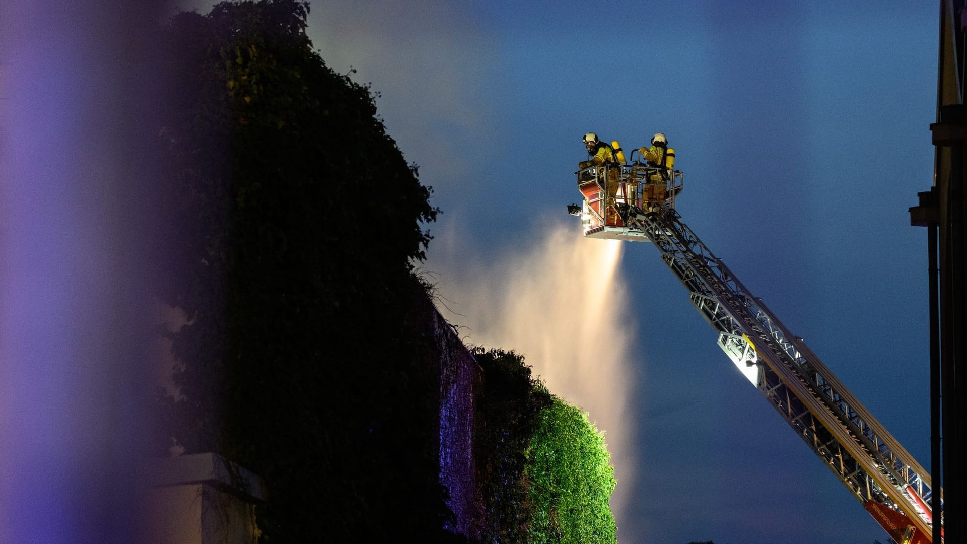 Brand in Dresden Pieschen Brand in Dresden Pieschen