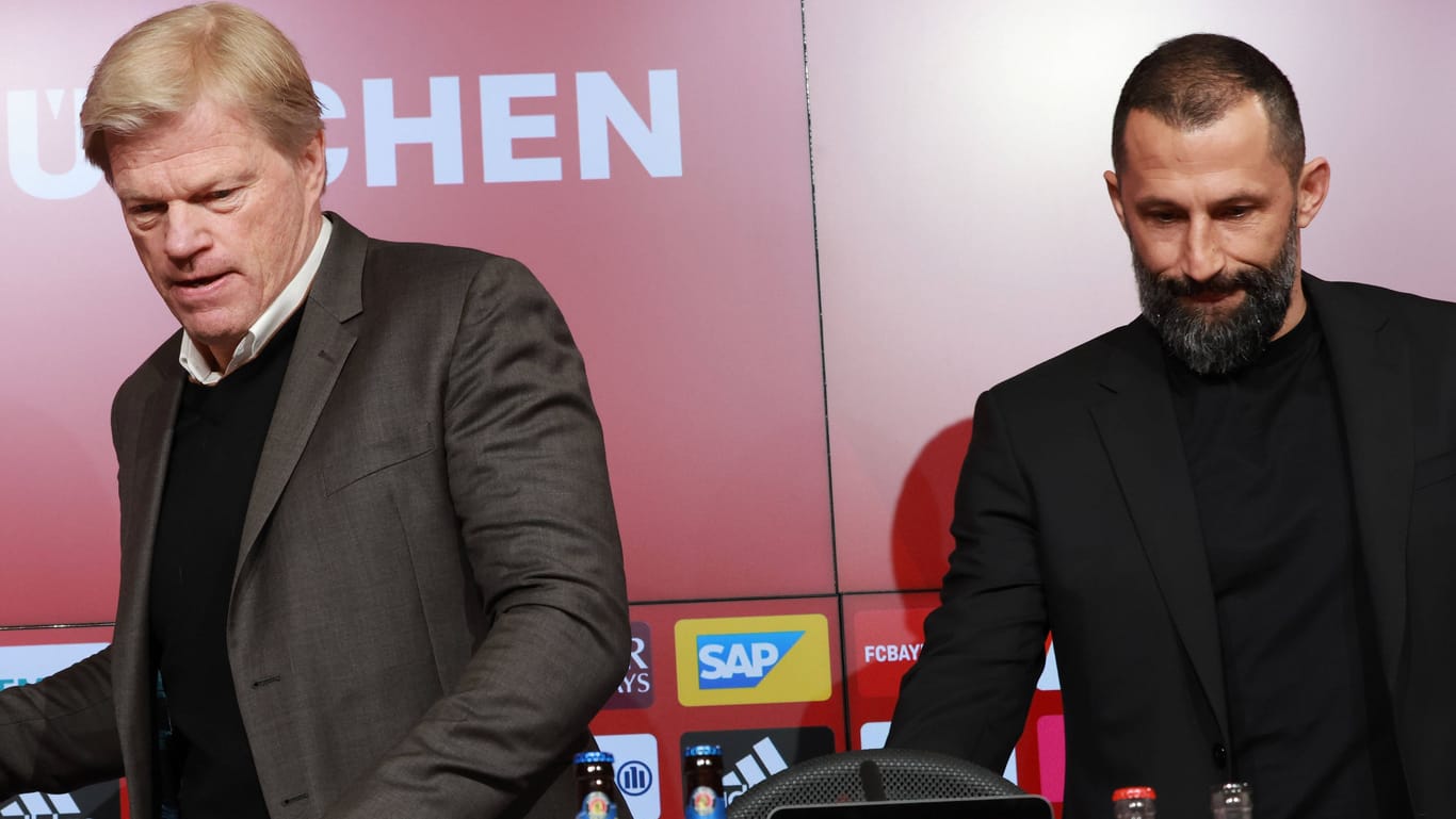 Oliver Kahn (l.) und Hasan Salihamidzic: Die Entscheider beim FC Bayern haben eine riskante Wahl getroffen.
