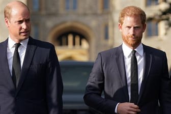 Prinz William und Prinz Harry: Die Brüder trauern im Netz.