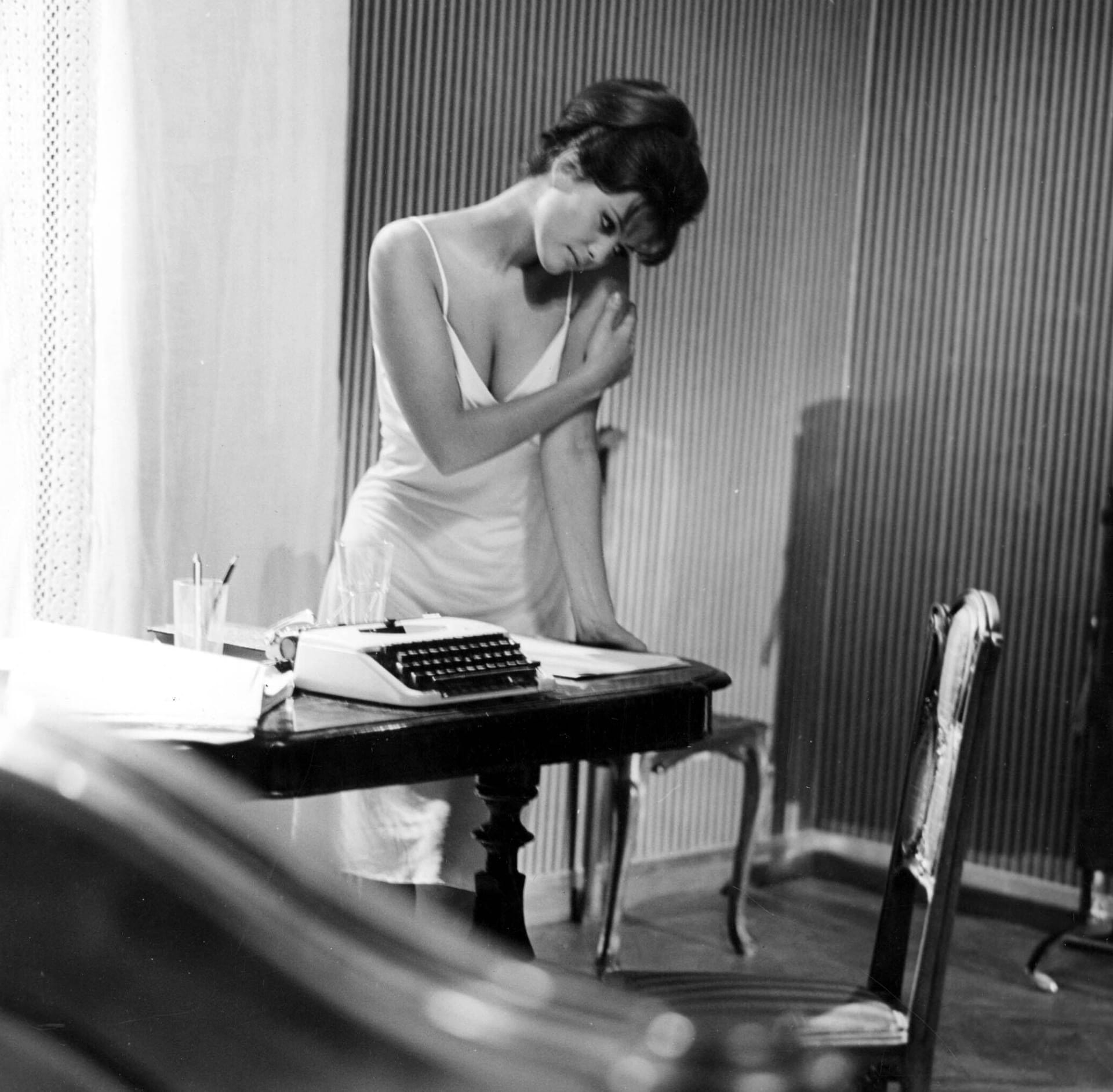 Claudia Cardinale 1963 im Film "8 1/2".