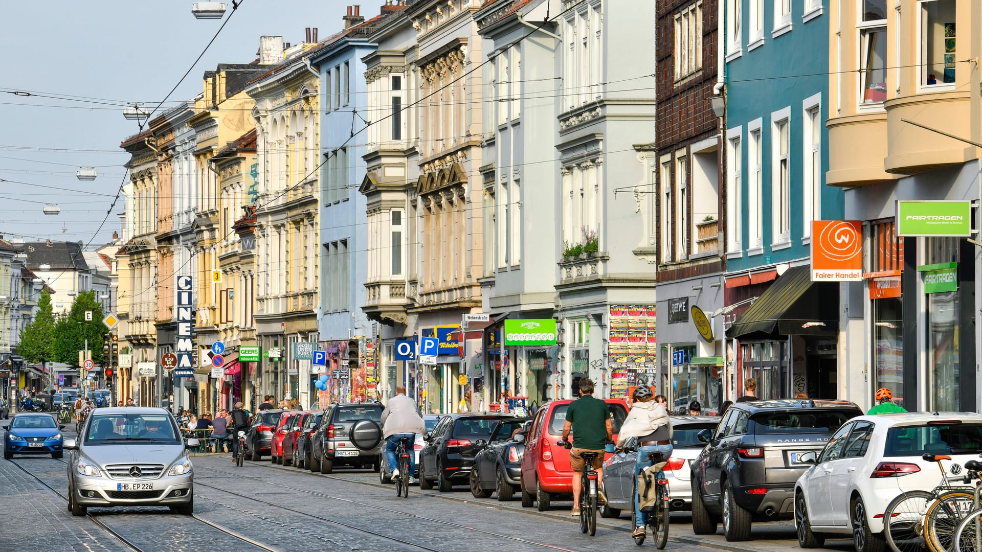 Blick ins Bremer Viertel (Archivfoto): Der Bereich rund um Ostertorsteinweg und "Vor dem Steintor" gilt als Ausgehmeile der Stadt.