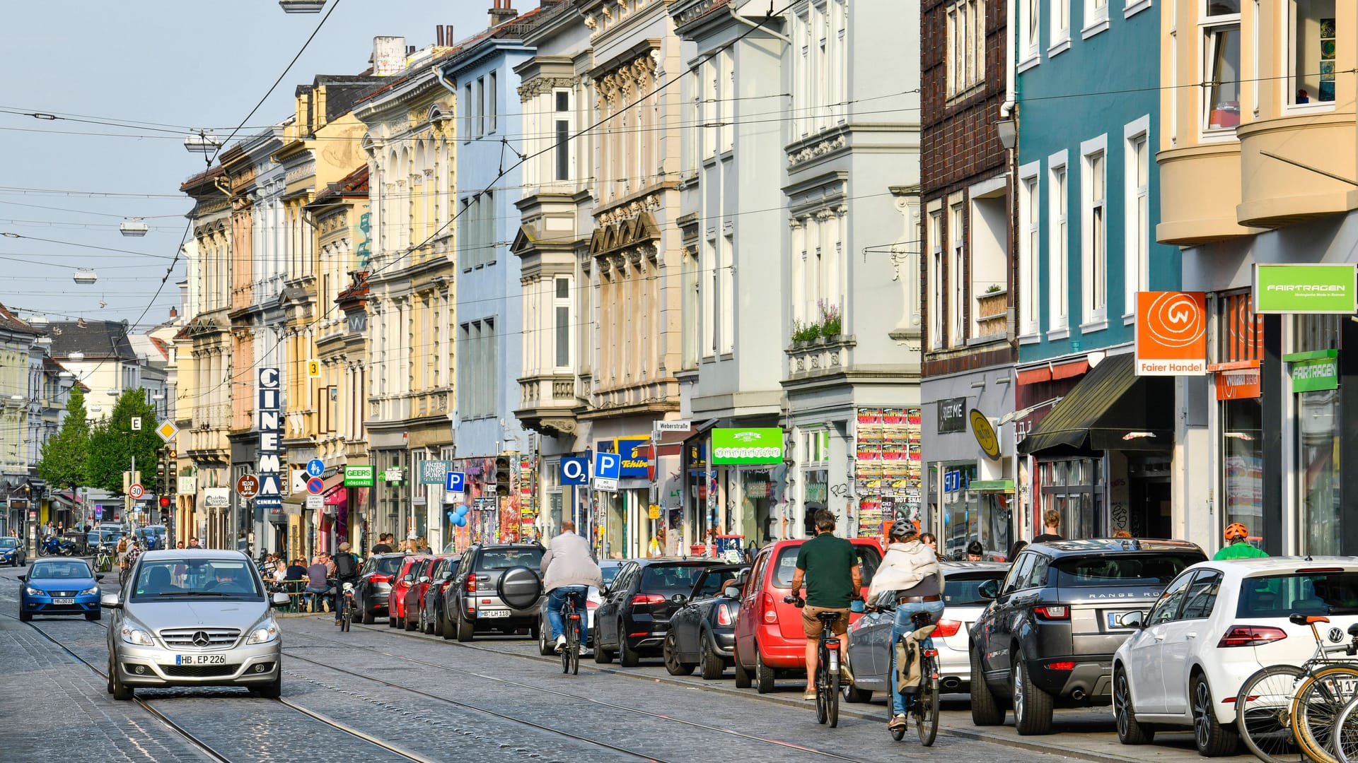 Blick ins Bremer Viertel (Archivfoto): Der Bereich rund um Ostertorsteinweg und "Vor dem Steintor" gilt als Ausgehmeile der Stadt.