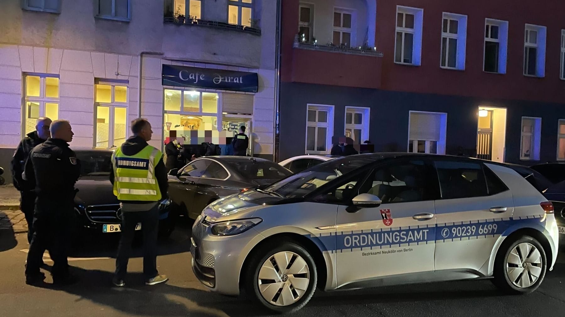 Gemeinsam mit der Polizei waren auch Ordnungsamt und Zoll vor Ort.