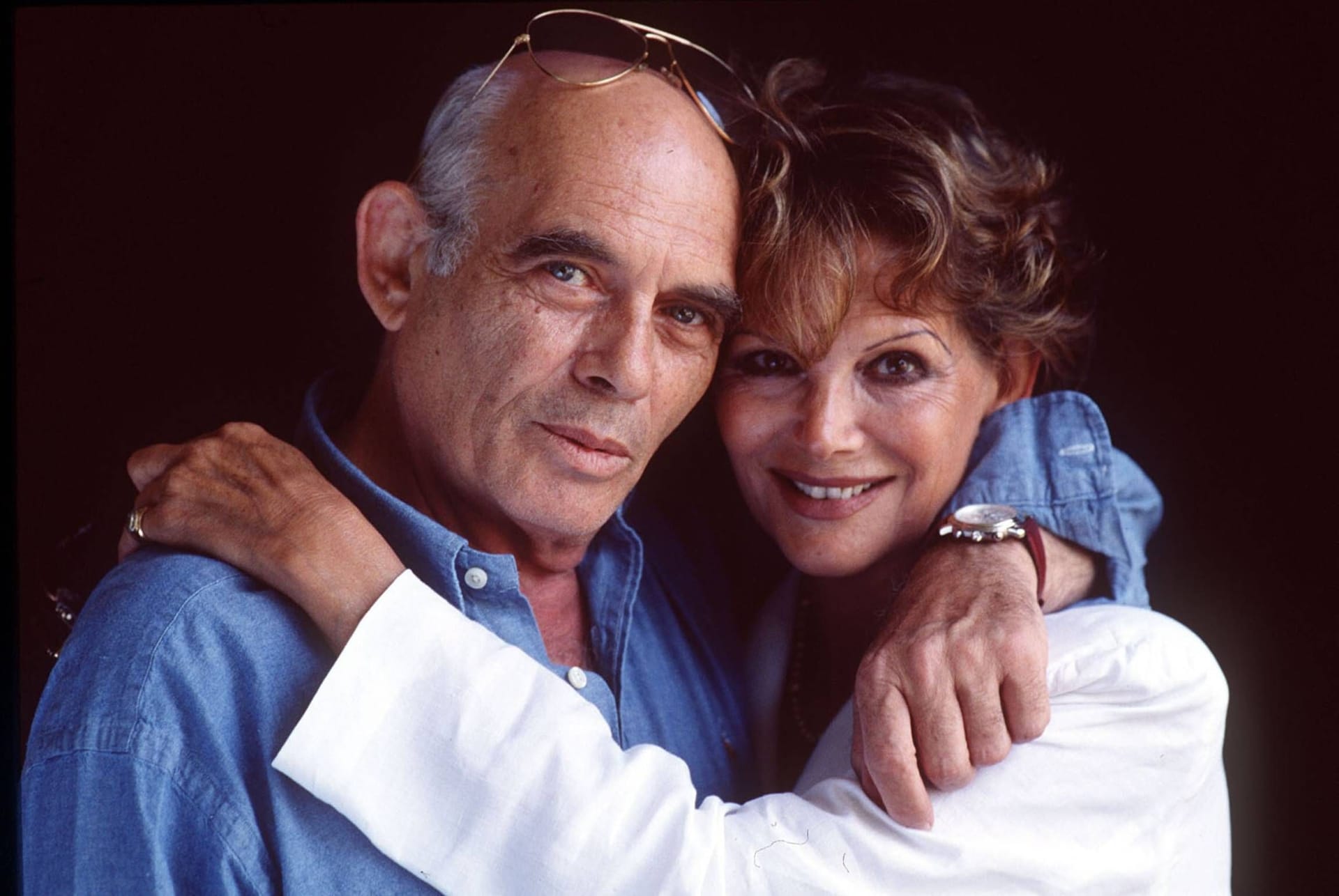 Claudia Cardinale mit ihrem langjährigen Partner Pasquale Squitieri.