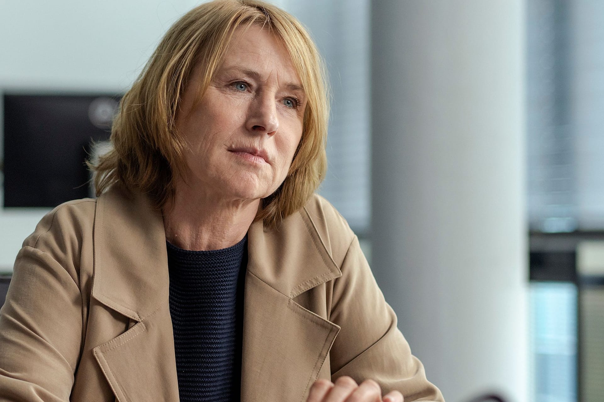 "Tatort: Nichts als die Wahrheit": Corinna Harfouch spielt eine ehemalige LKA-Größe.