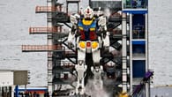 Riesenroboter "Moving Gundam" in Japan: Hier lässt sich die Figur bestaunen