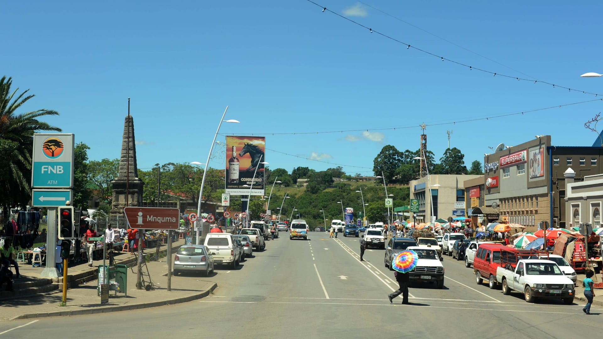 Straße in Butterworth, Südafrika (Archivbild): In einem Einkaufszentrum soll der Mann versucht haben, den Penis zu verkaufen. Straße in Butterworth, Südafrika (Archivbild): In einem Einkaufszentrum soll der Mann versucht haben, den Penis zu verkaufen.