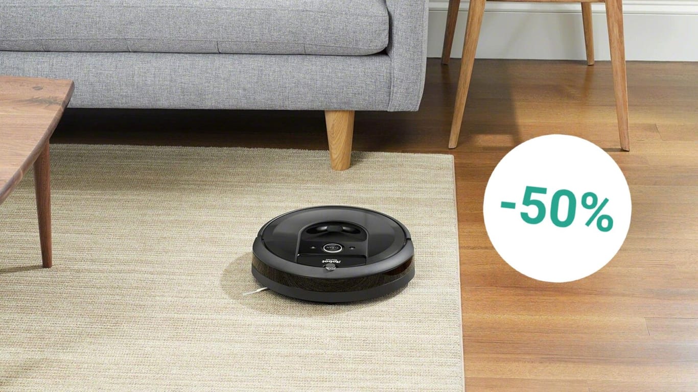 Ein sauberes Zuhause, ohne einen Finger zu rühren: Sichern Sie sich heute einen Roomba-Saugroboter zum Tiefstpreis.