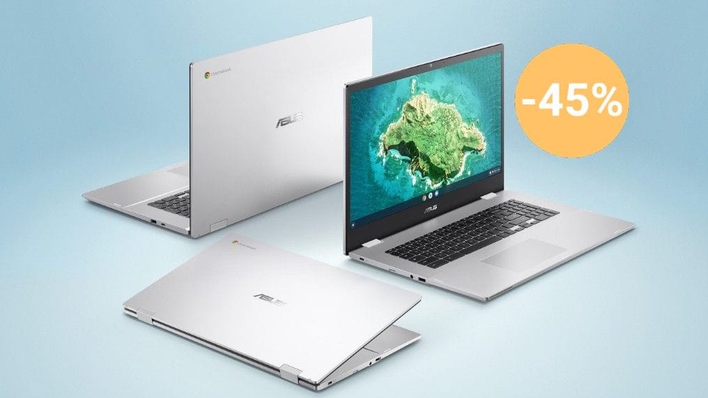 Bei Amazon erhalten Sie das Asus-Chromebook zum Schnäppchenpreis.