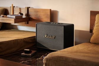 Der Marshall Woburn III: Der Lautsprecher im Retro-Design ist Testsieger.
