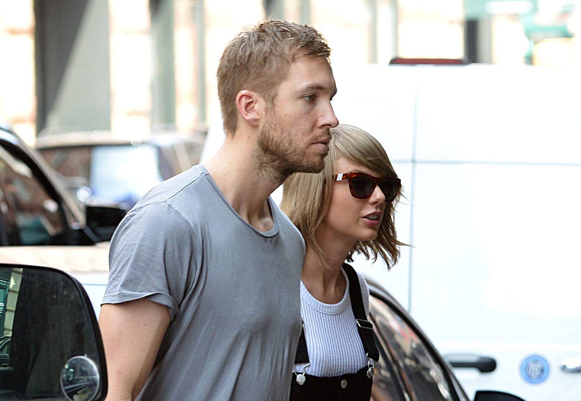 Taylor Swift und DJ Calvin Harris 2015 in New York City
