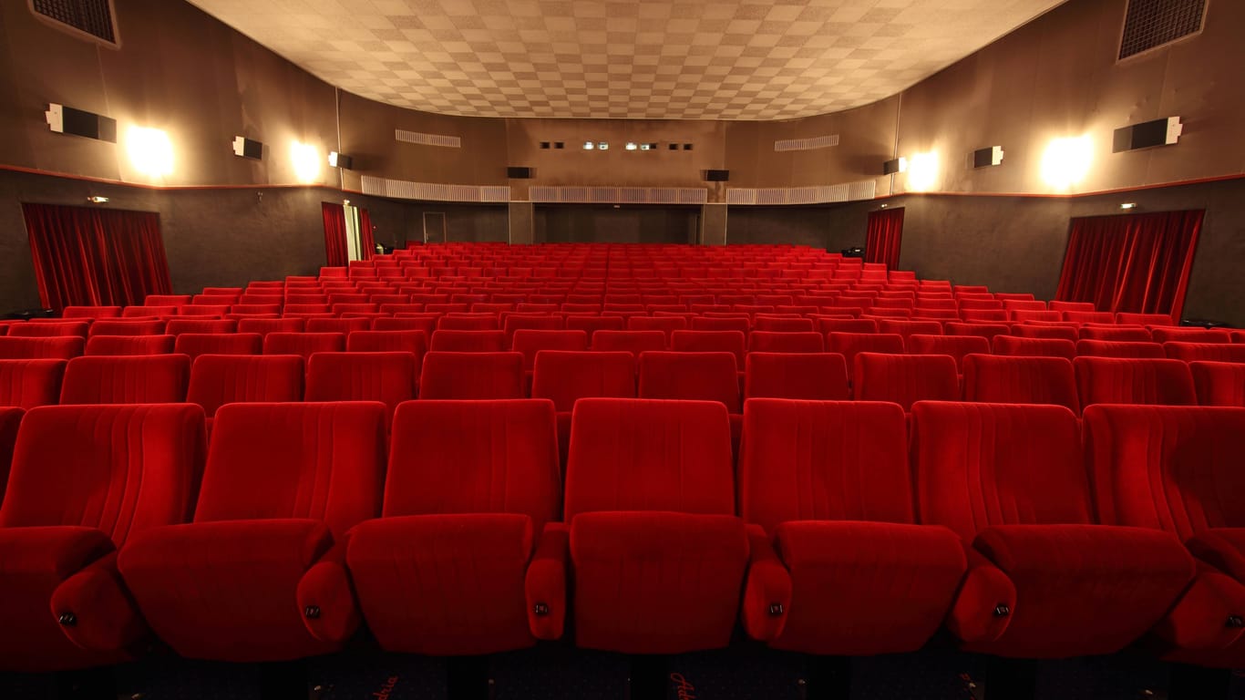 Kinosaal der Adria-Filmbühne: Drei deutsche Kinostädte sind unter den europäischen Top Ten.