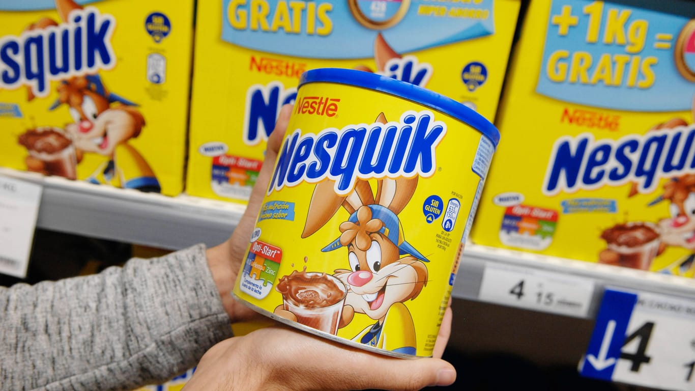 Nestlé Nesquik: Das Kakaopulver ist bei Alt und Jung beliebt.