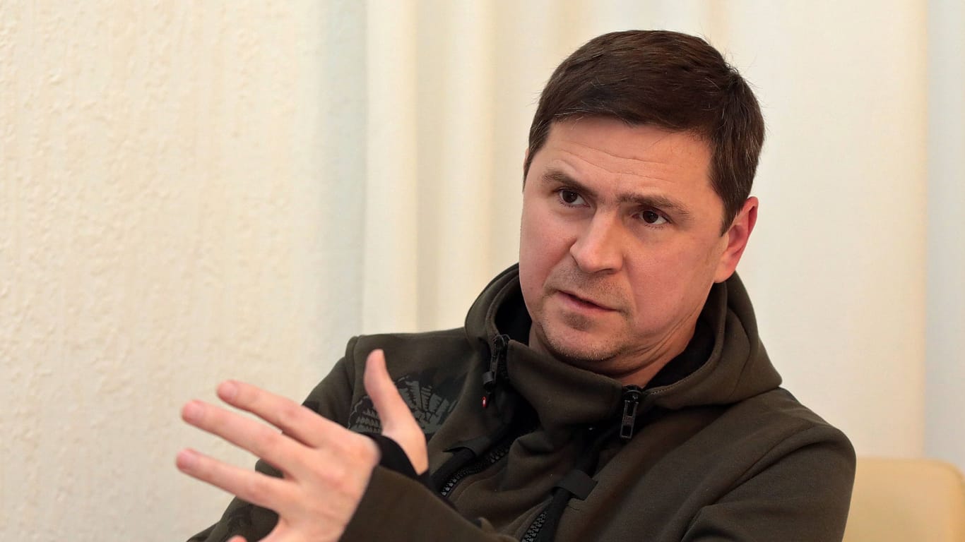 Michailo Podoljak, Berater des ukrainischen Präsidenten Wolodymyr Selensky.