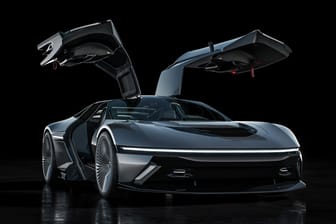Zweite Chance für DeLorean: Hier der Entwurf Model-JZD, den die frisch gegründete Firma DNG Motors im September offiziell vorstellen will.