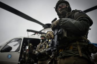 SEK-Einheiten bei einer Anti-Terror-Übung (Archivbild).