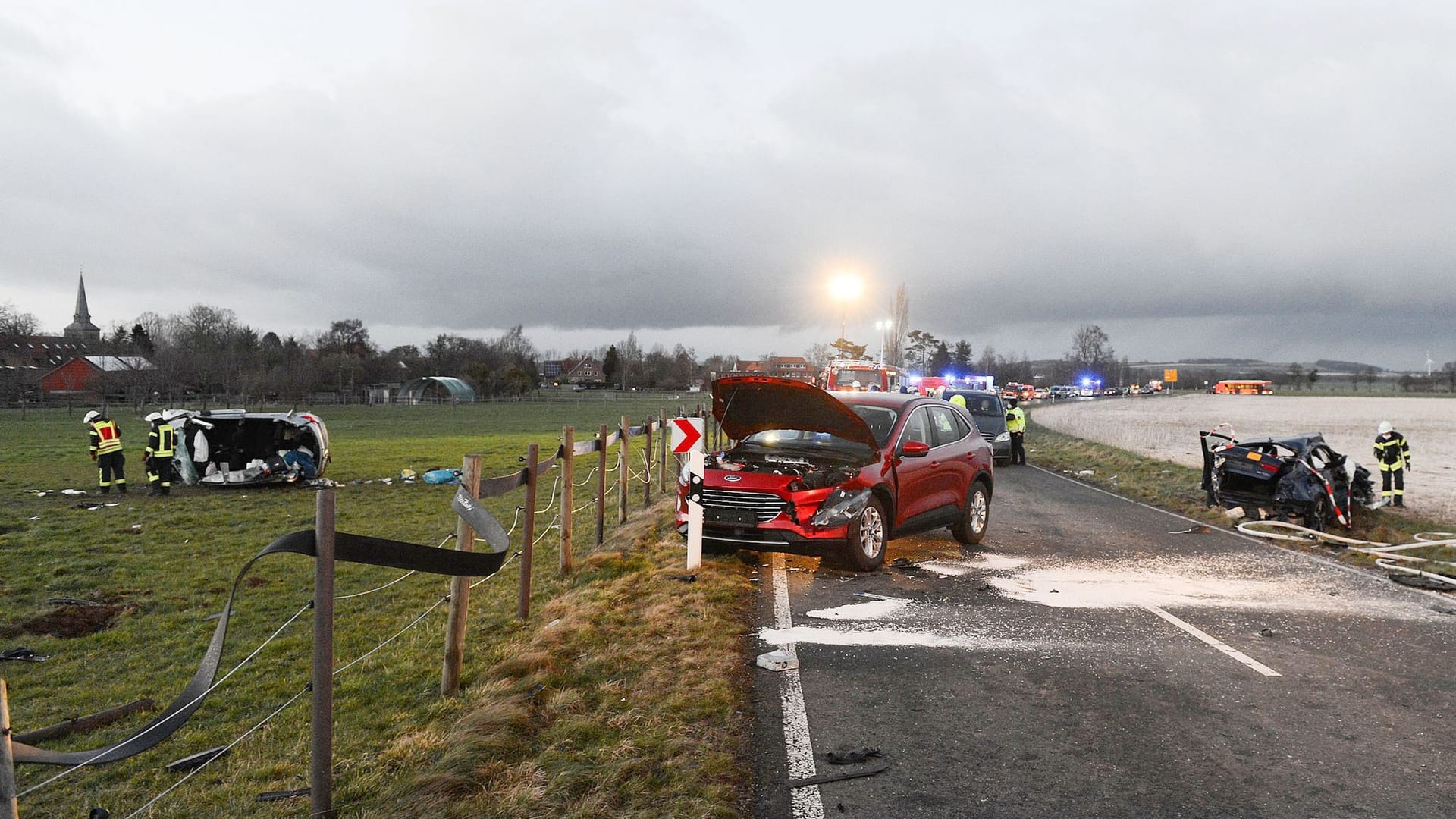 Unfall in Barsinghausen (Archivbild): Bei dem Unfall kamen zwei Kinder ums Leben.