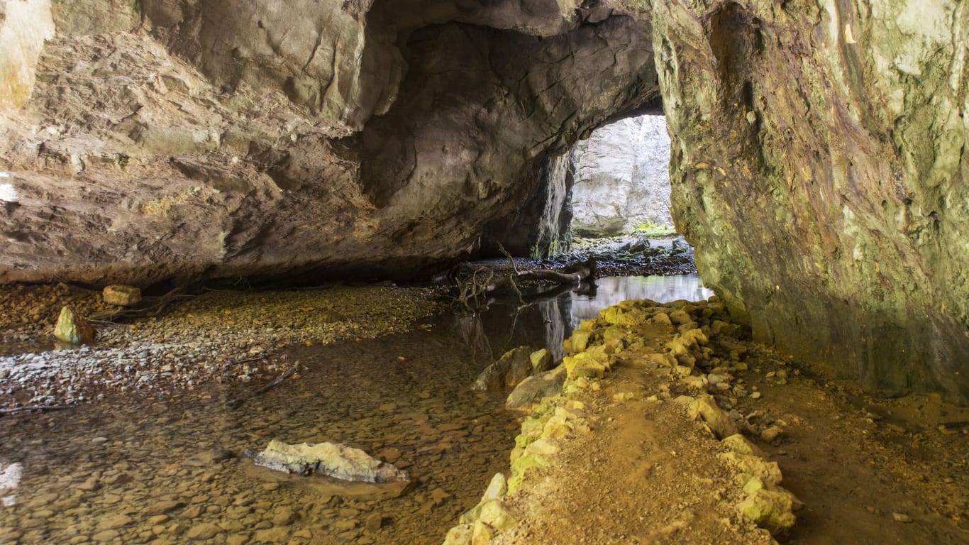 Naturreservat bei Cerknica (Symbolbild): In der Nähe musste eine verletzte Frau 30 Stunden lang in einer Höhle ausharren.