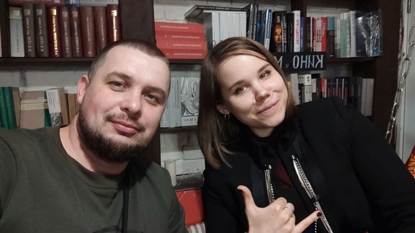 Oft zusammen und beide tot: Daria Dugina und Wladlen Tatarskij.