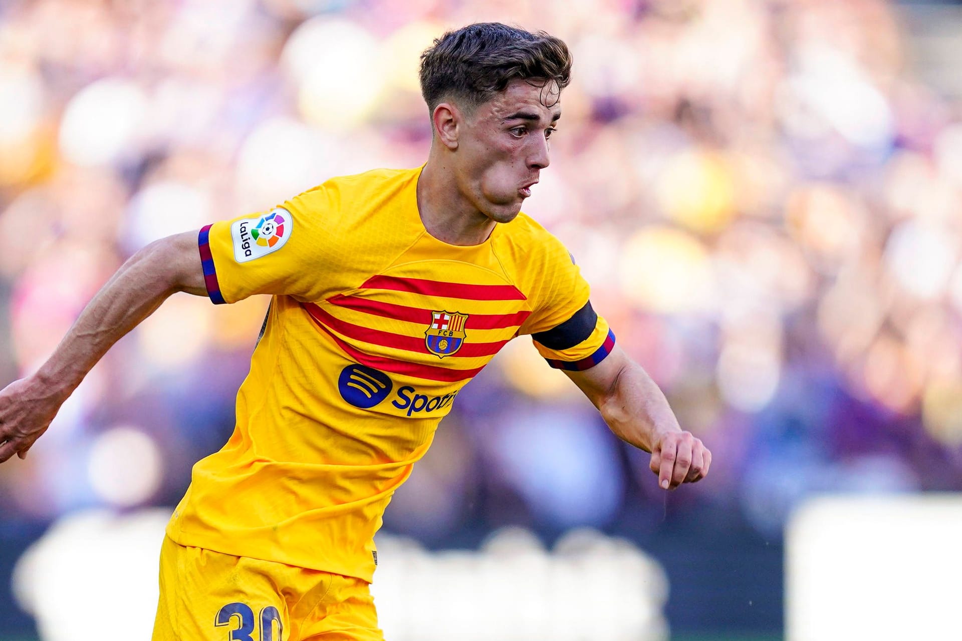 Gavi: Der FC Barcelona soll in der kommenden Spielzeit vor weniger Zuschauern spielen aufgrund des Umbaus.
