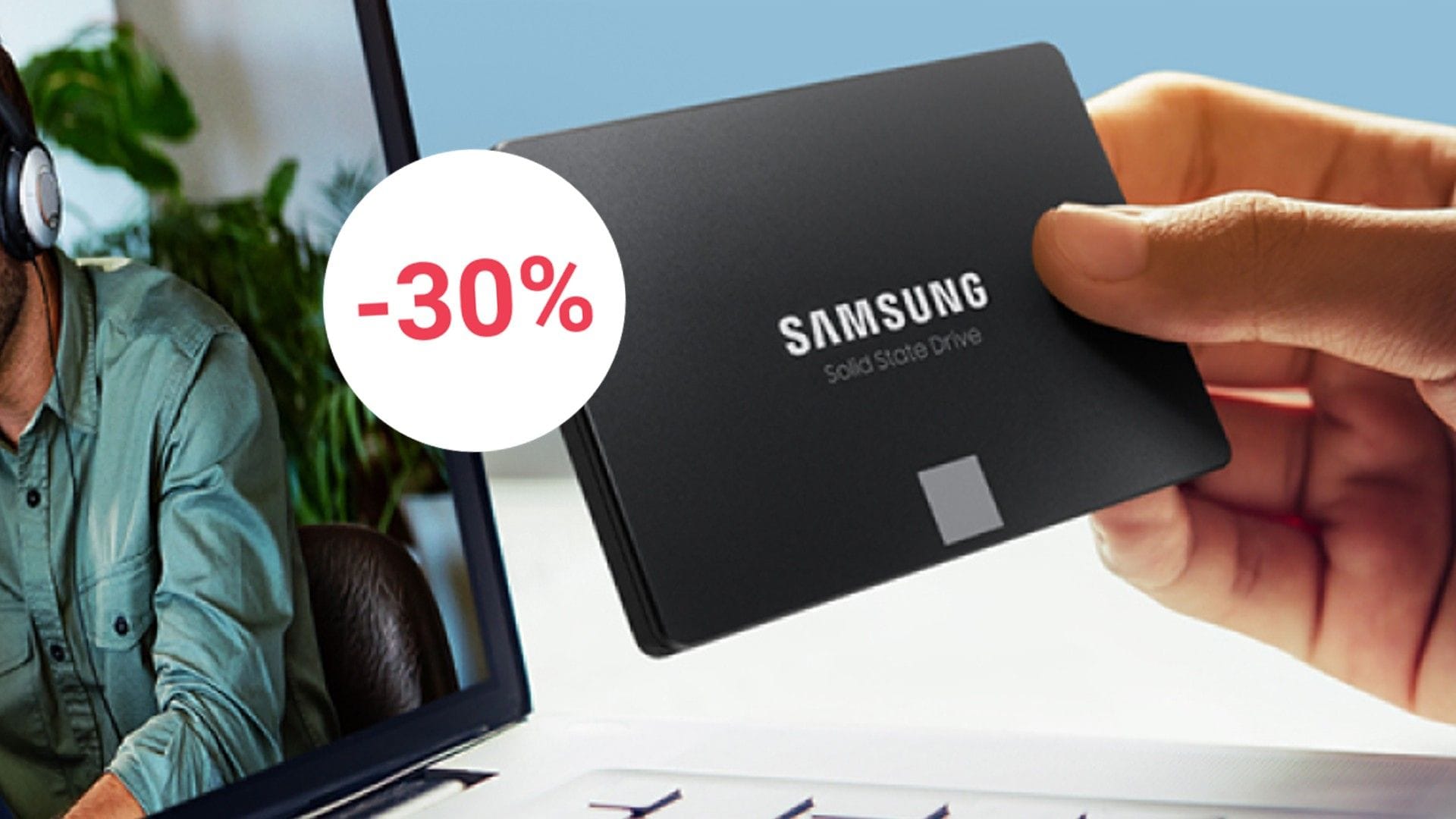 Amazon reduziert SSD-Festplatte von Samsung mit zwei Terabyte Speicher radikal.