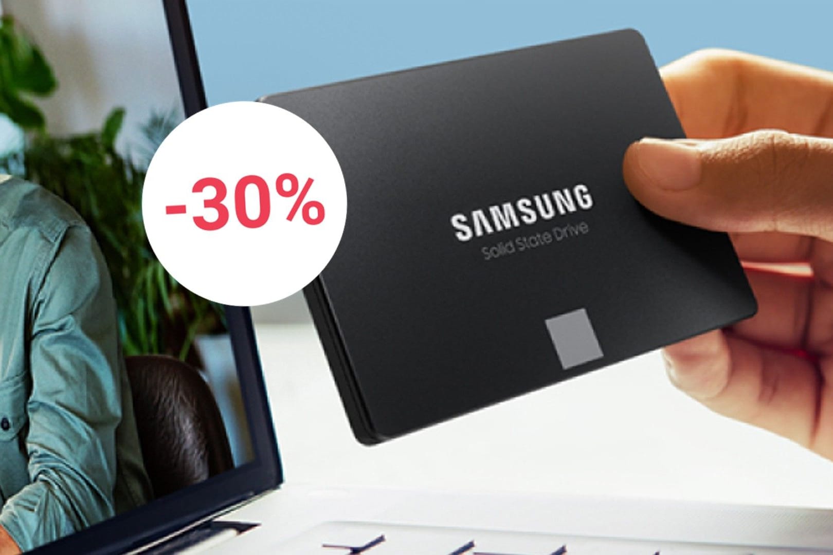 Amazon reduziert SSD-Festplatte von Samsung mit zwei Terabyte Speicher radikal.