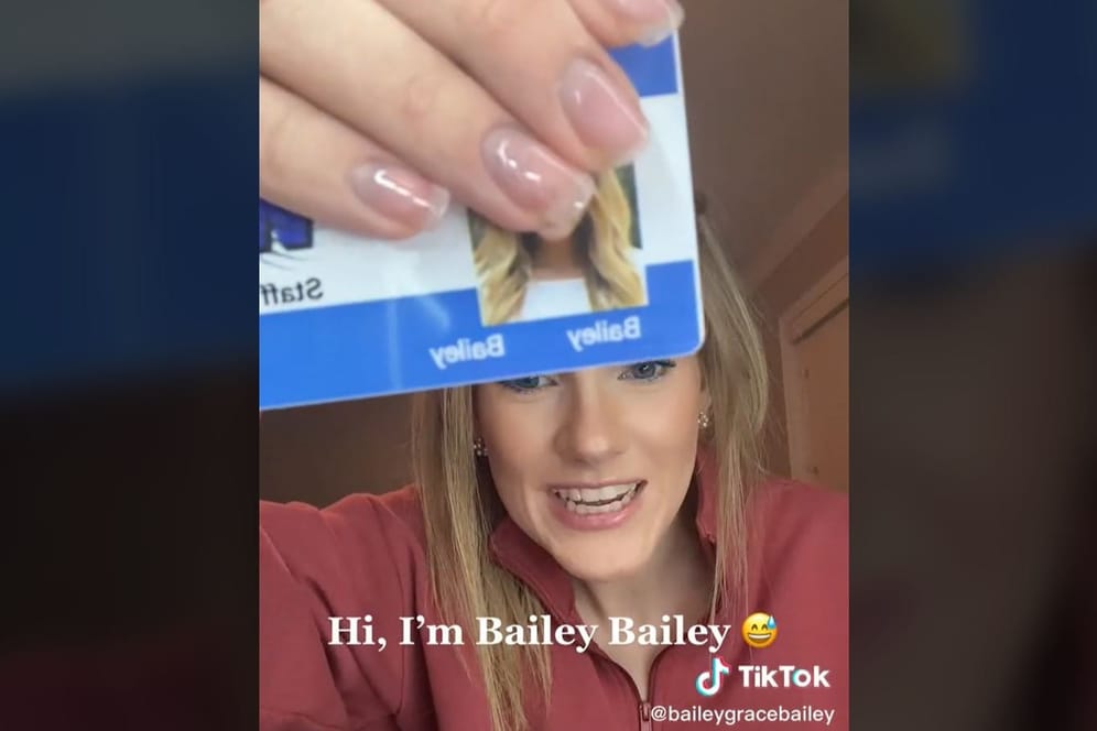 Der Führerschein ist der Beweis: Bailey Bailey heißt nach ihrer Hochzeit wirklich so.